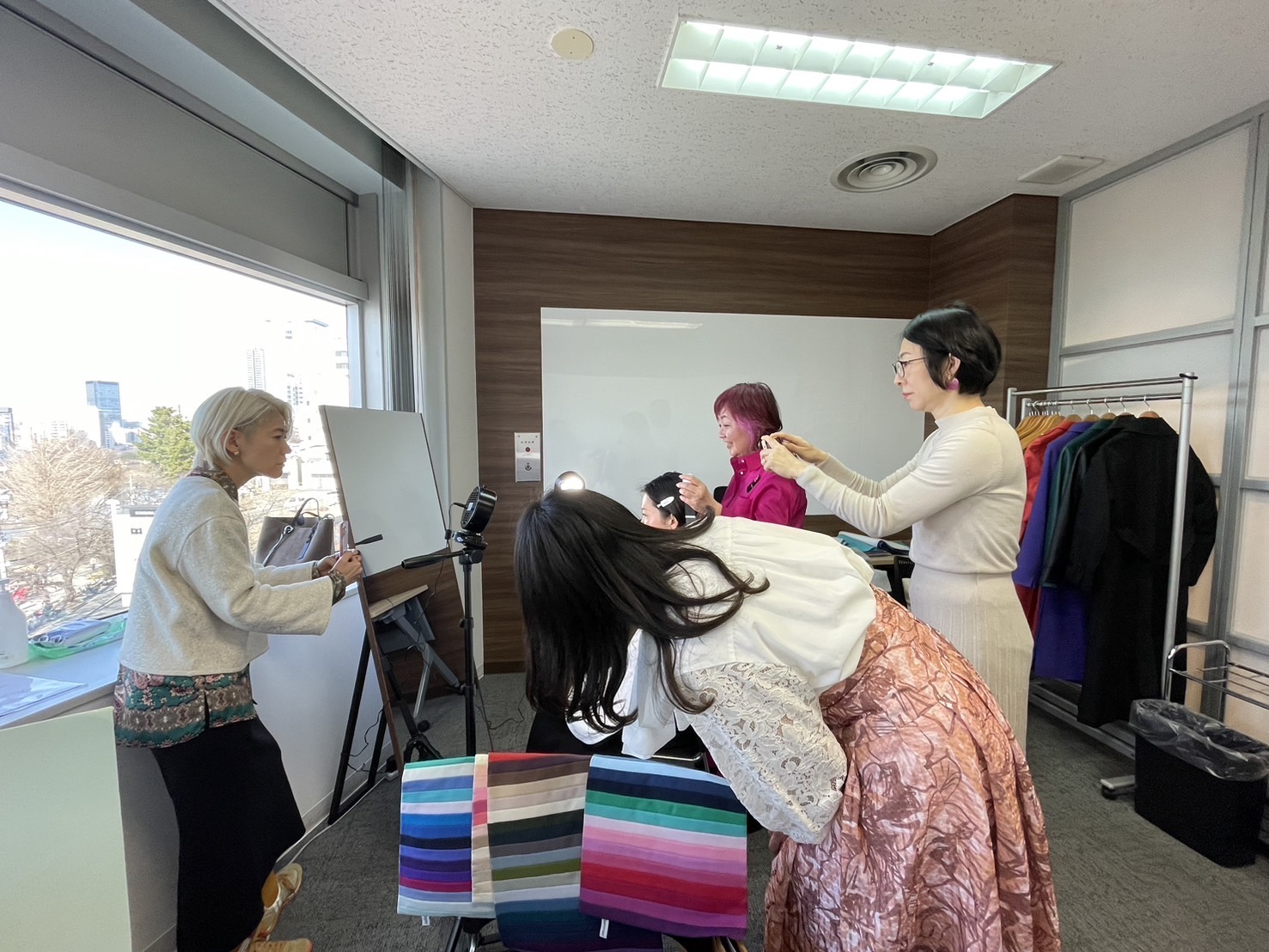ビューティカラリスト講座 体験会の様子2